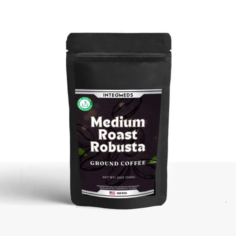 Medium Roast Organic Robusta Ground Coffee Integmeds Shop