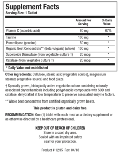 Gall Bladder Support formula