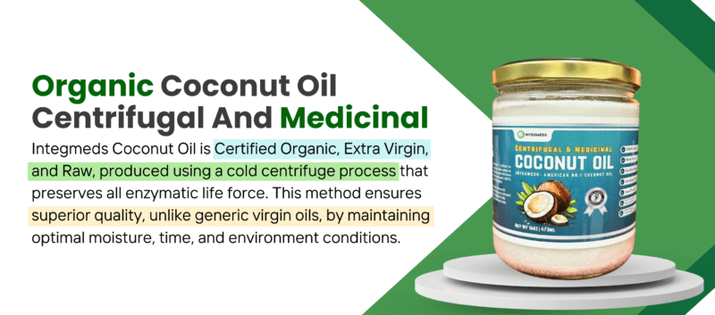 Organic Coconut Oil Centrifugal And Medicinal