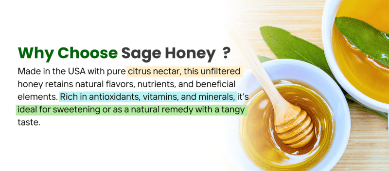 Wild Harvest Sage Honey 2