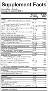 Optimal Miultivitamin 1